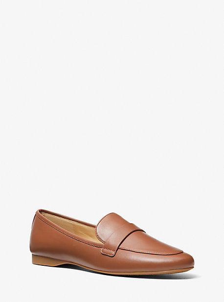 MK Loafer Regan Flex Aus Leder - Braun - Michael Kors von MICHAEL Michael Kors