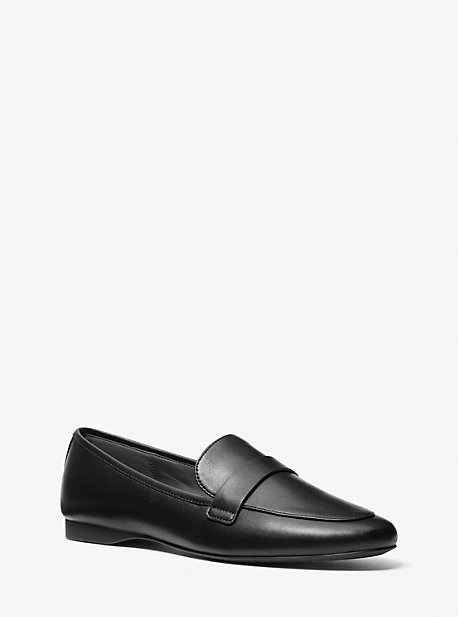 MK Loafer Regan Flex Aus Leder - Schwarz - Michael Kors von MICHAEL Michael Kors