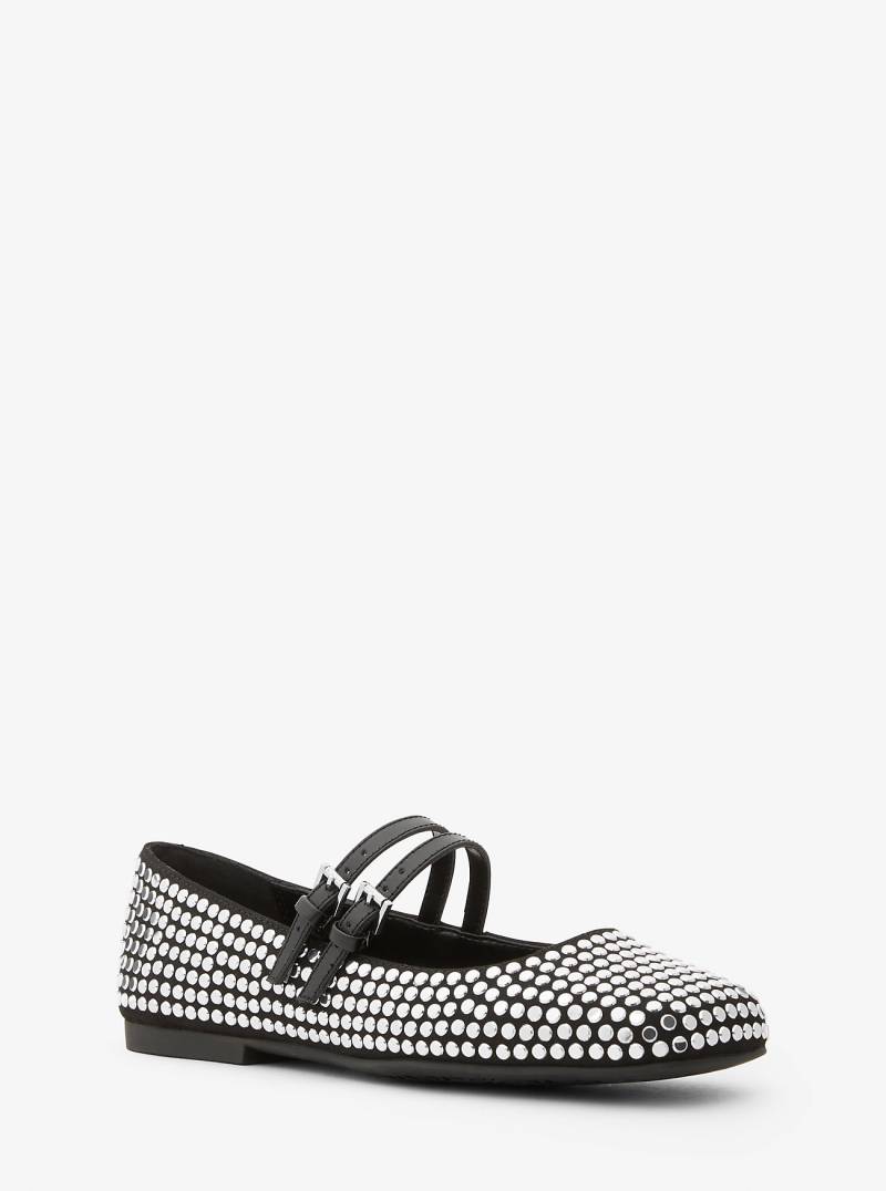 MK Mary Jane Matilda Mit Nieten - Schwarz - Michael Kors von MICHAEL Michael Kors