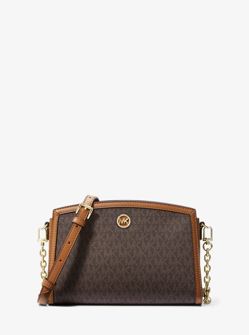 MK Messenger-Tasche Chantal Large Mit Signature-Logomuster - Braun - Michael Kors MK Messenger-Tasche Chantal Large Mit Signature-Logomuster - Braun - Michael Kors von MICHAEL Michael Kors