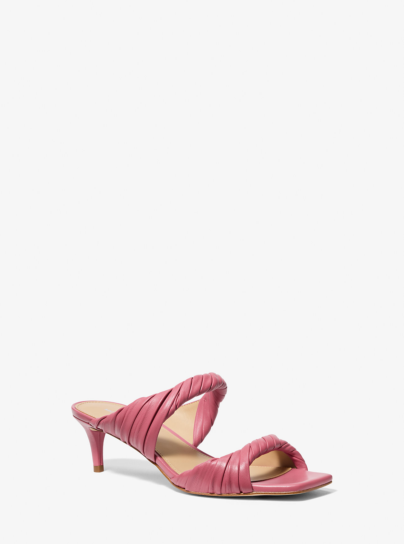 MK Mule Kiana Aus Leder - Rosa - Michael Kors von MICHAEL Michael Kors