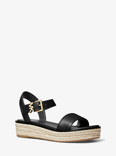 MK Plateau-Espadrille Richie - Schwarz(Schwarz) - Michael Kors von MICHAEL Michael Kors