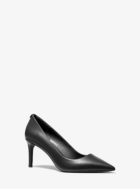 MK Pumps Alina Flex Aus Leder - Schwarz - Michael Kors von MICHAEL Michael Kors