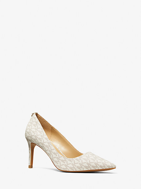 MK Pumps Alina Flex Mit Logo - Natur - Michael Kors von MICHAEL Michael Kors