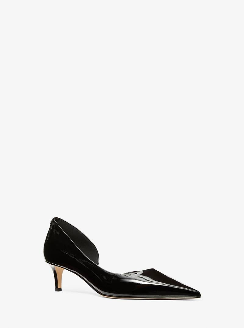 MK Pumps Elyse Aus Lackleder - Schwarz - Michael Kors von MICHAEL Michael Kors