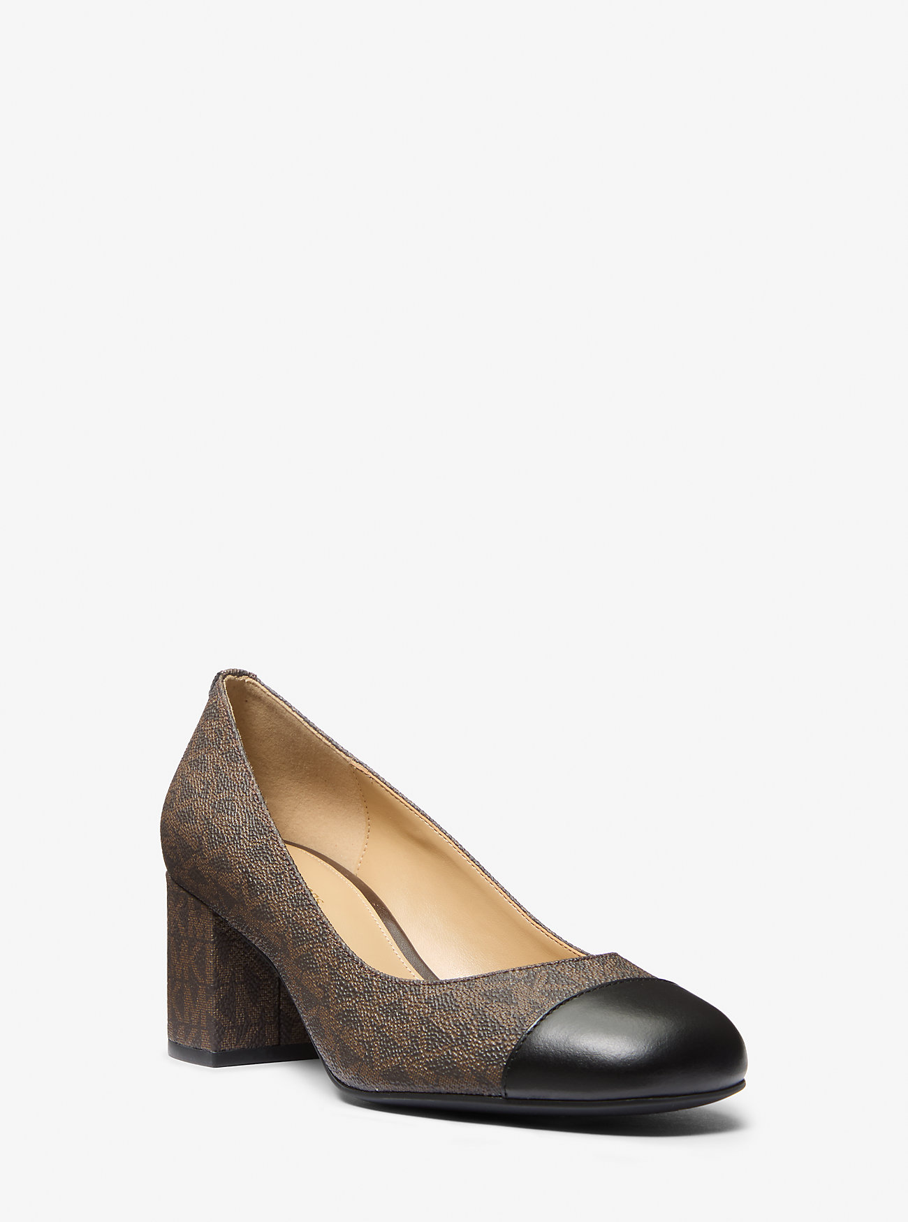 MK Pumps Perla Flex Mit Signature-Logomuster - Braun - Michael Kors MK Pumps Perla Flex Mit Signature-Logomuster - Braun - Michael Kors von MICHAEL Michael Kors
