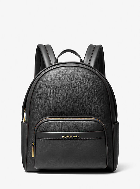 MK Rucksack Bex Medium Aus Gekrispeltem Leder - Schwarz - Michael Kors von MICHAEL Michael Kors