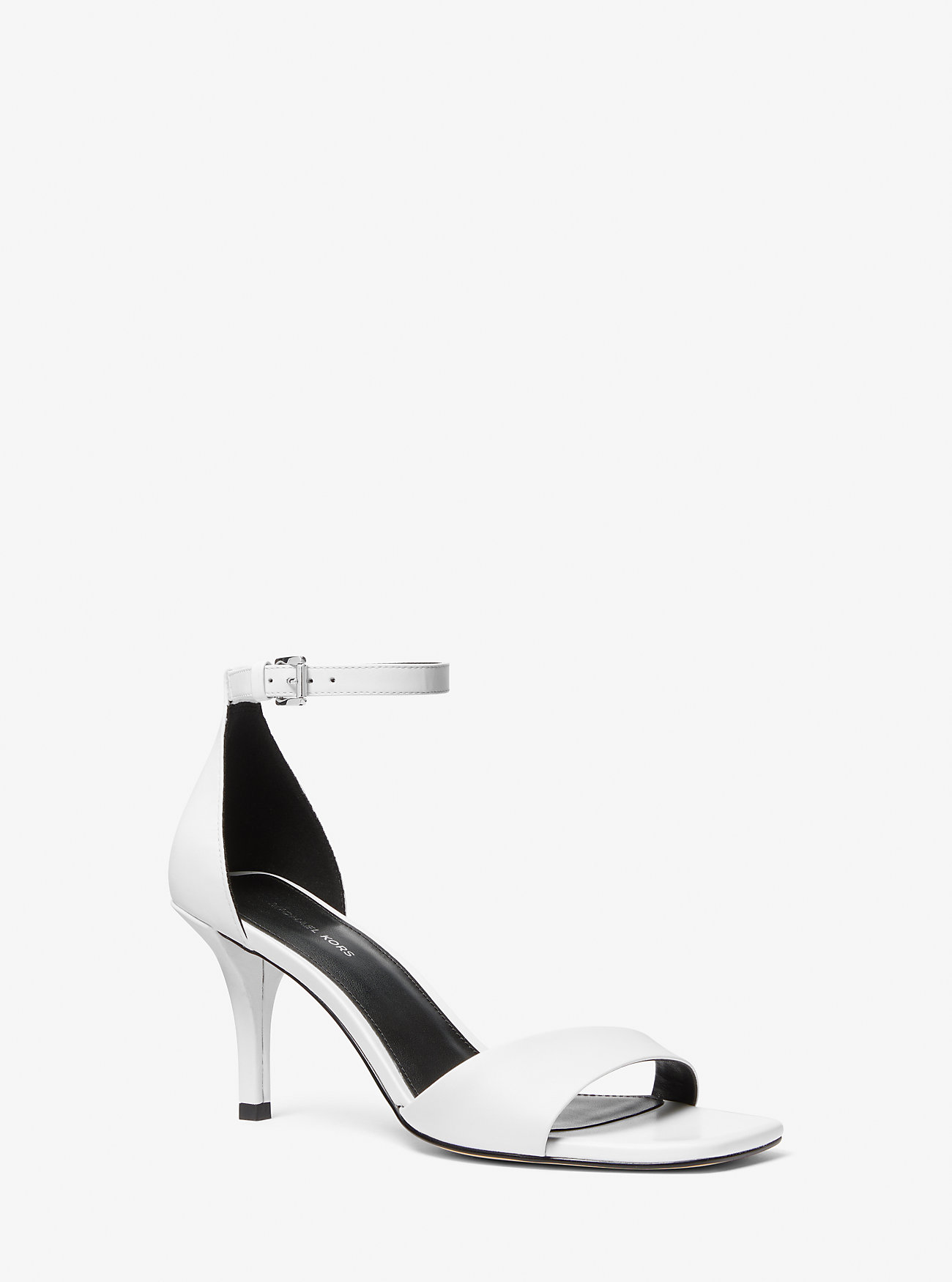 MK Sandale Jaida Aus Leder - Weiss - Michael Kors von MICHAEL Michael Kors