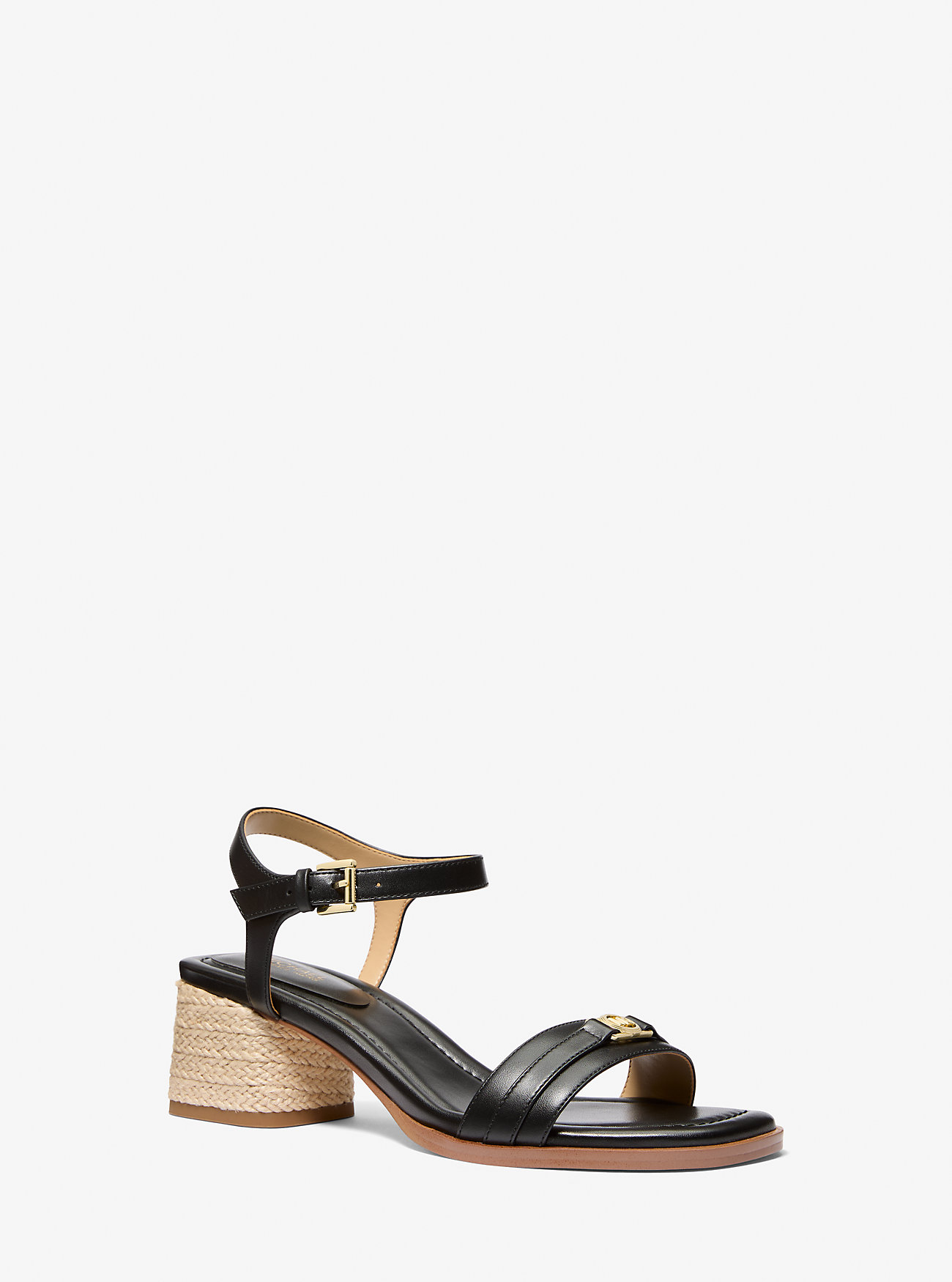 MK Sandale Mandy Aus Leder - Schwarz - Michael Kors von MICHAEL Michael Kors