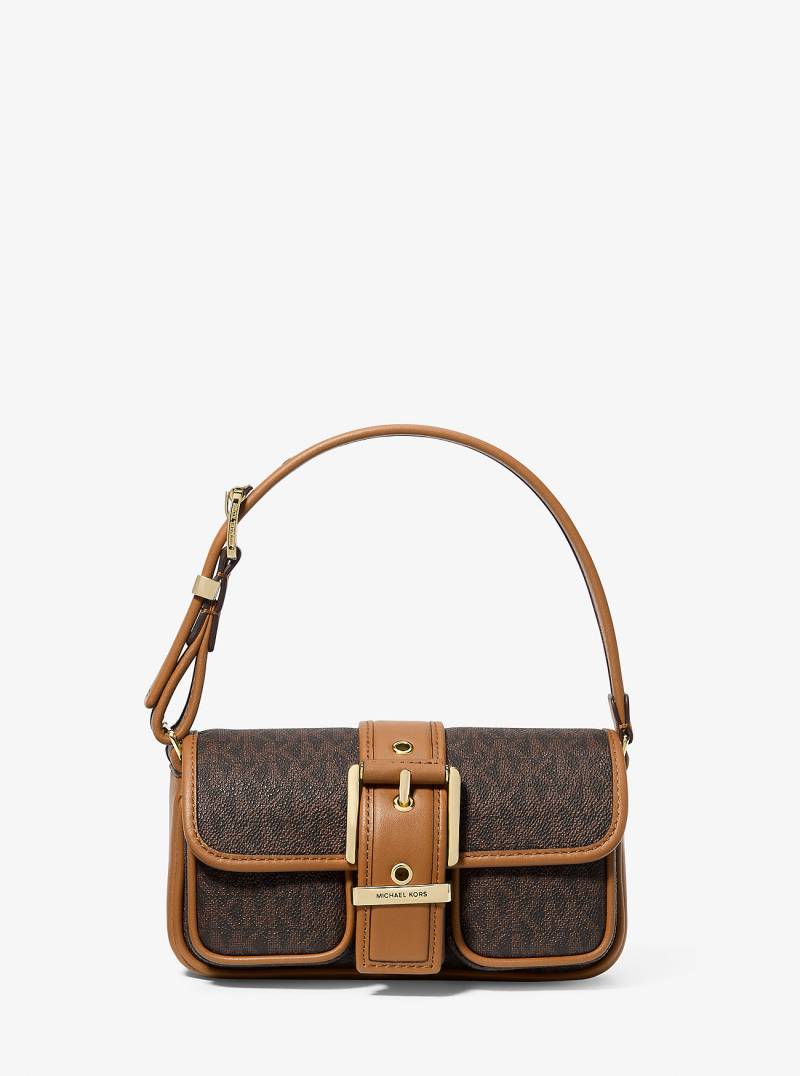 MK Schultertasche Colby Extra-Small Mit Signature-Logomuster - Braun - Michael Kors von MICHAEL Michael Kors