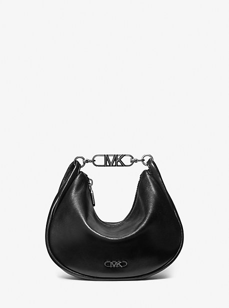 MK Schultertasche Kendall Small Aus Leder - Schwarz - Michael Kors von MICHAEL Michael Kors