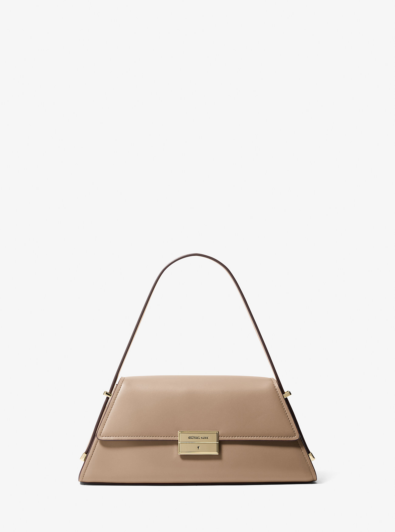MK Schultertasche Ludlow Medium Aus Leder - Natur - Michael Kors von MICHAEL Michael Kors