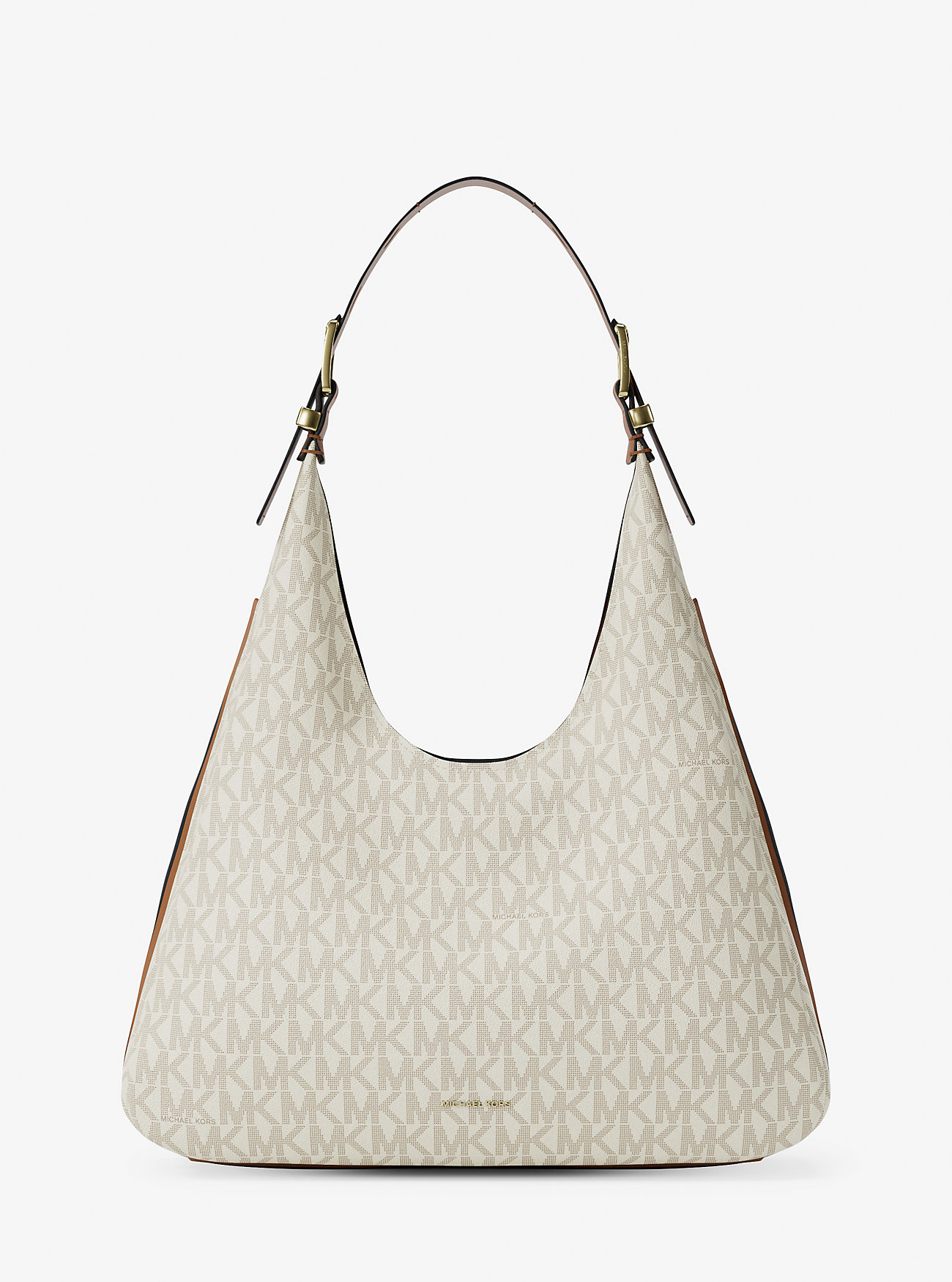 MK Schultertasche Nolita Large Mit Signature-Logomuster - Natur - Michael Kors von MICHAEL Michael Kors
