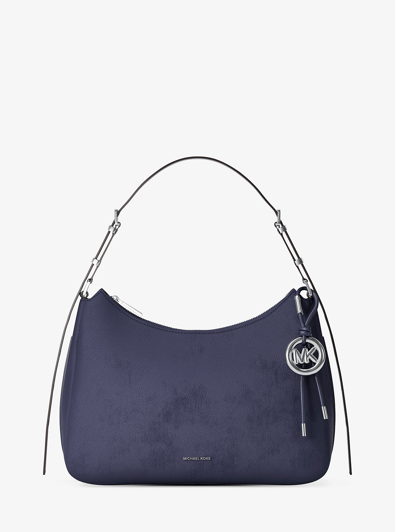 MK Schultertasche Nolita Medium Aus Nubuk - Blau - Michael Kors von MICHAEL Michael Kors