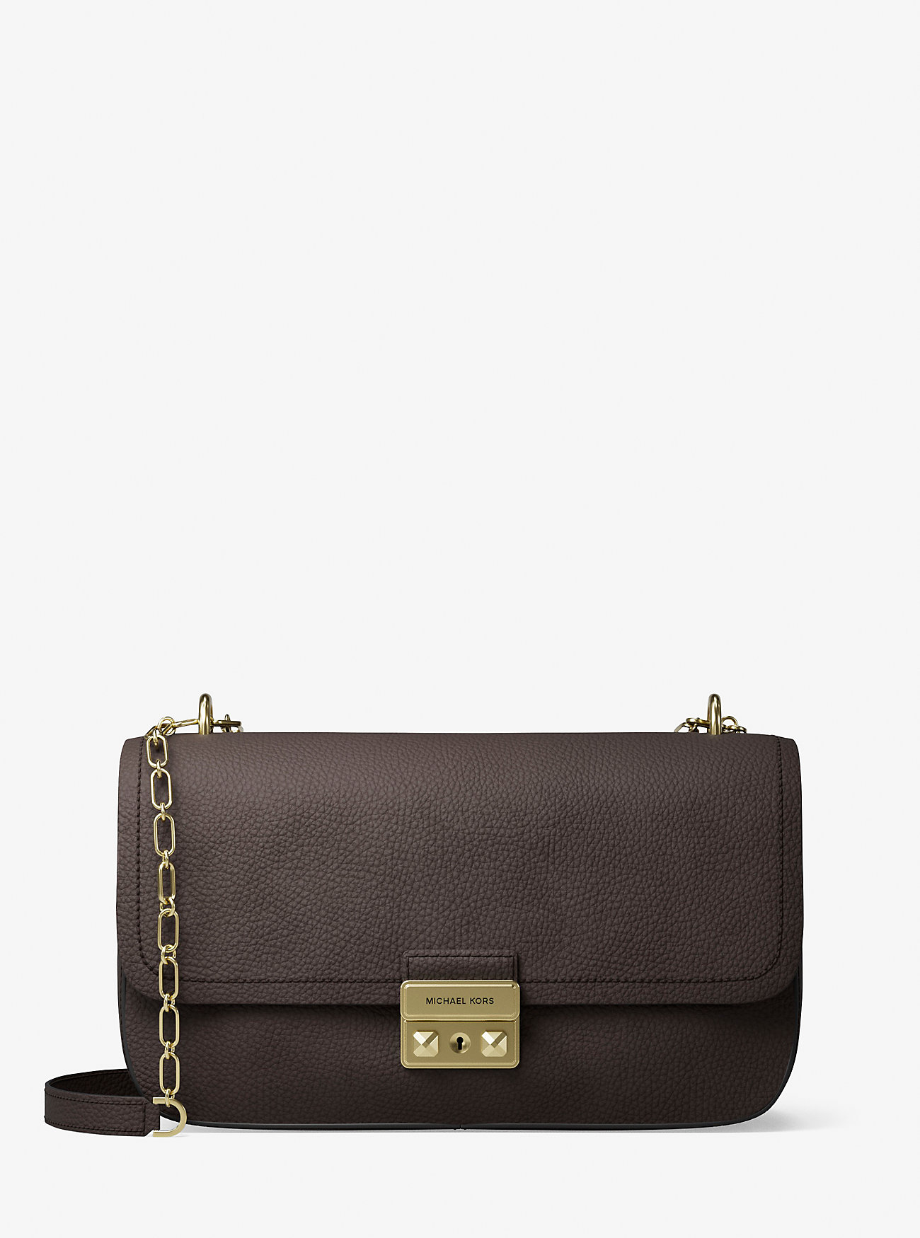 MK Schultertasche Tribeca Large Aus Nubukleder - Braun - Michael Kors von MICHAEL Michael Kors