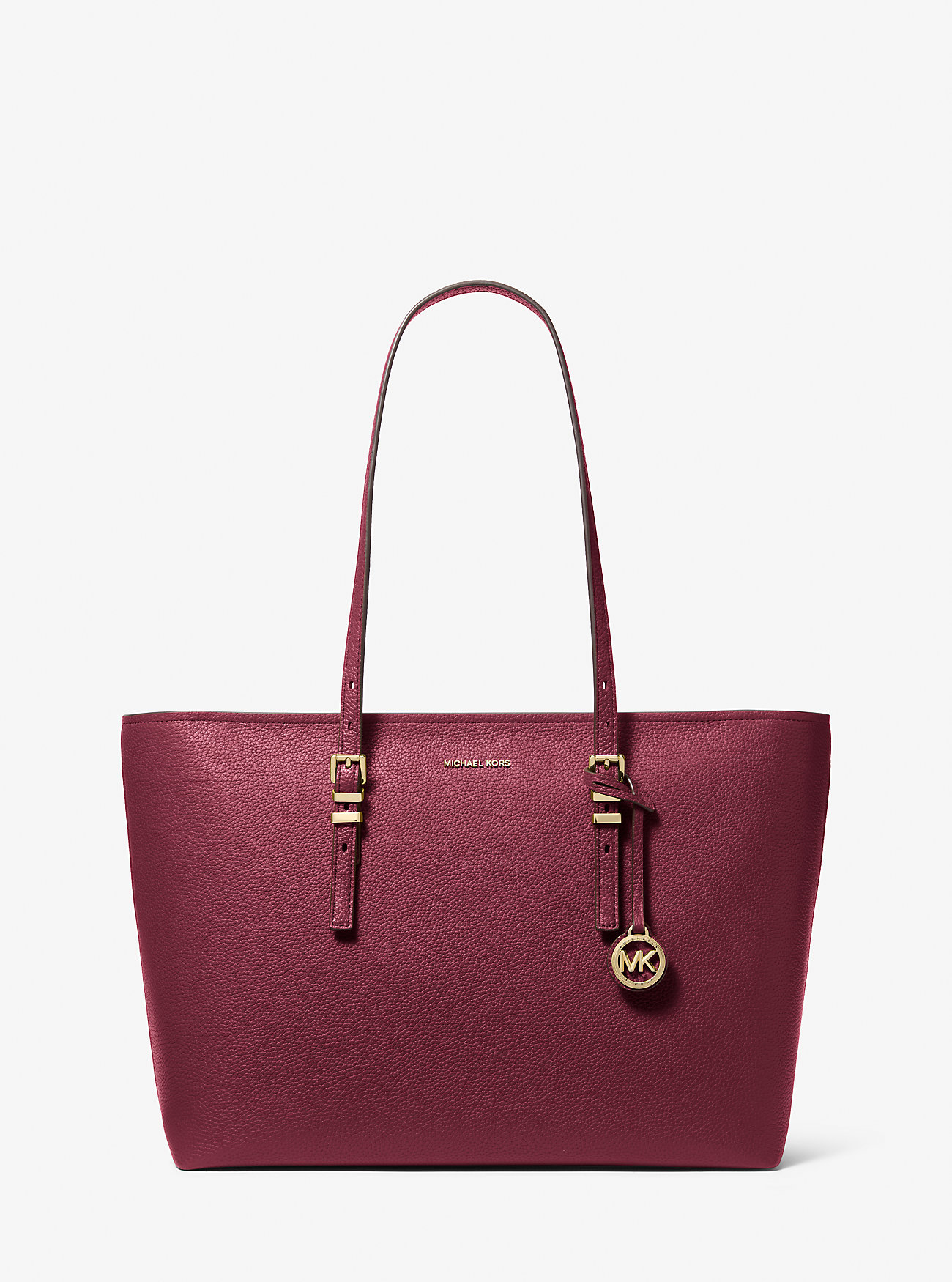MK Shopper Quinn Large Aus Gekrispeltem Leder - Lila - Michael Kors MK Shopper Quinn Large Aus Gekrispeltem Leder - Lila - Michael Kors von MICHAEL Michael Kors