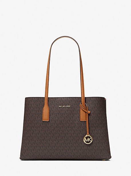 MK Shopper Ruthie Medium Mit Signature-Logomuster - Braun - Michael Kors von MICHAEL Michael Kors