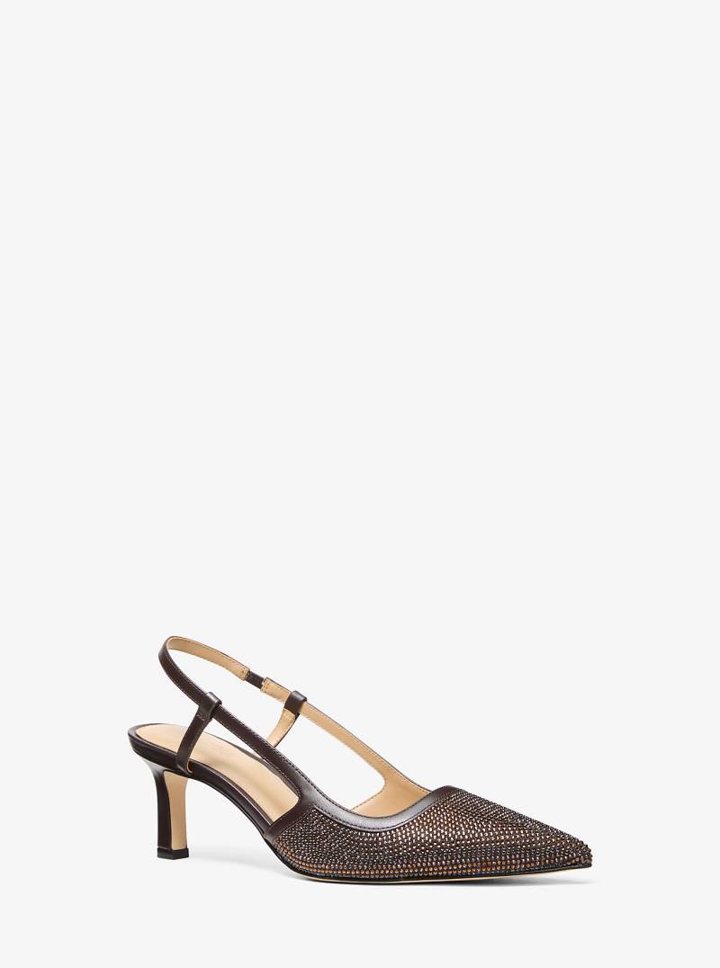 MK Slingpumps Alora Aus Wildleder - Braun - Michael Kors von MICHAEL Michael Kors