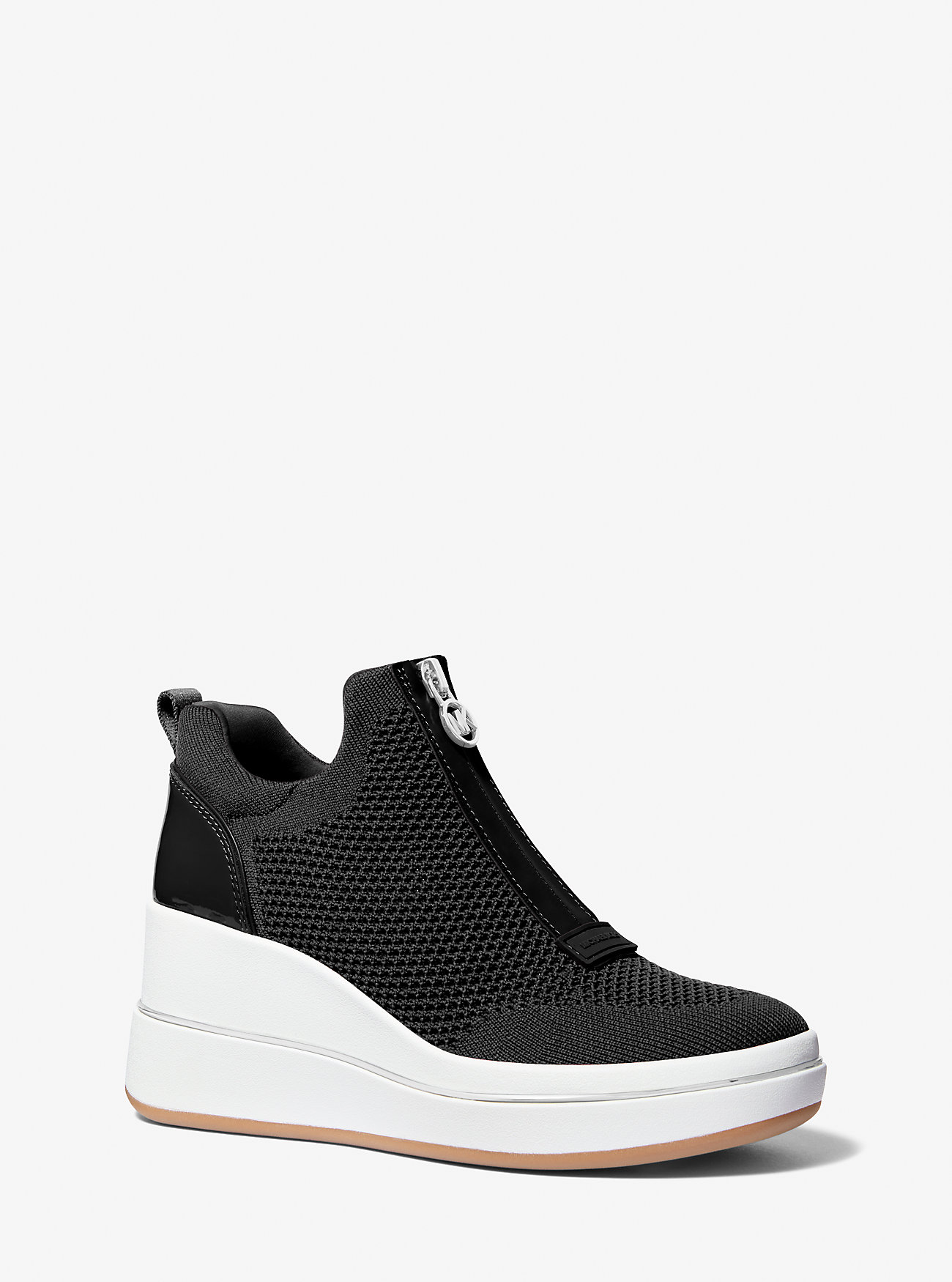 MK Sneaker Emmy Aus Mesh Mit Keilabsatz - Schwarz - Michael Kors von MICHAEL Michael Kors
