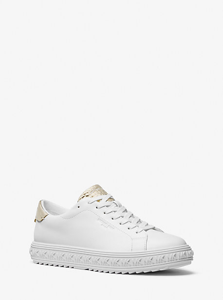 MK Sneaker Grove Aus Leder - Goldton - Michael Kors von MICHAEL Michael Kors