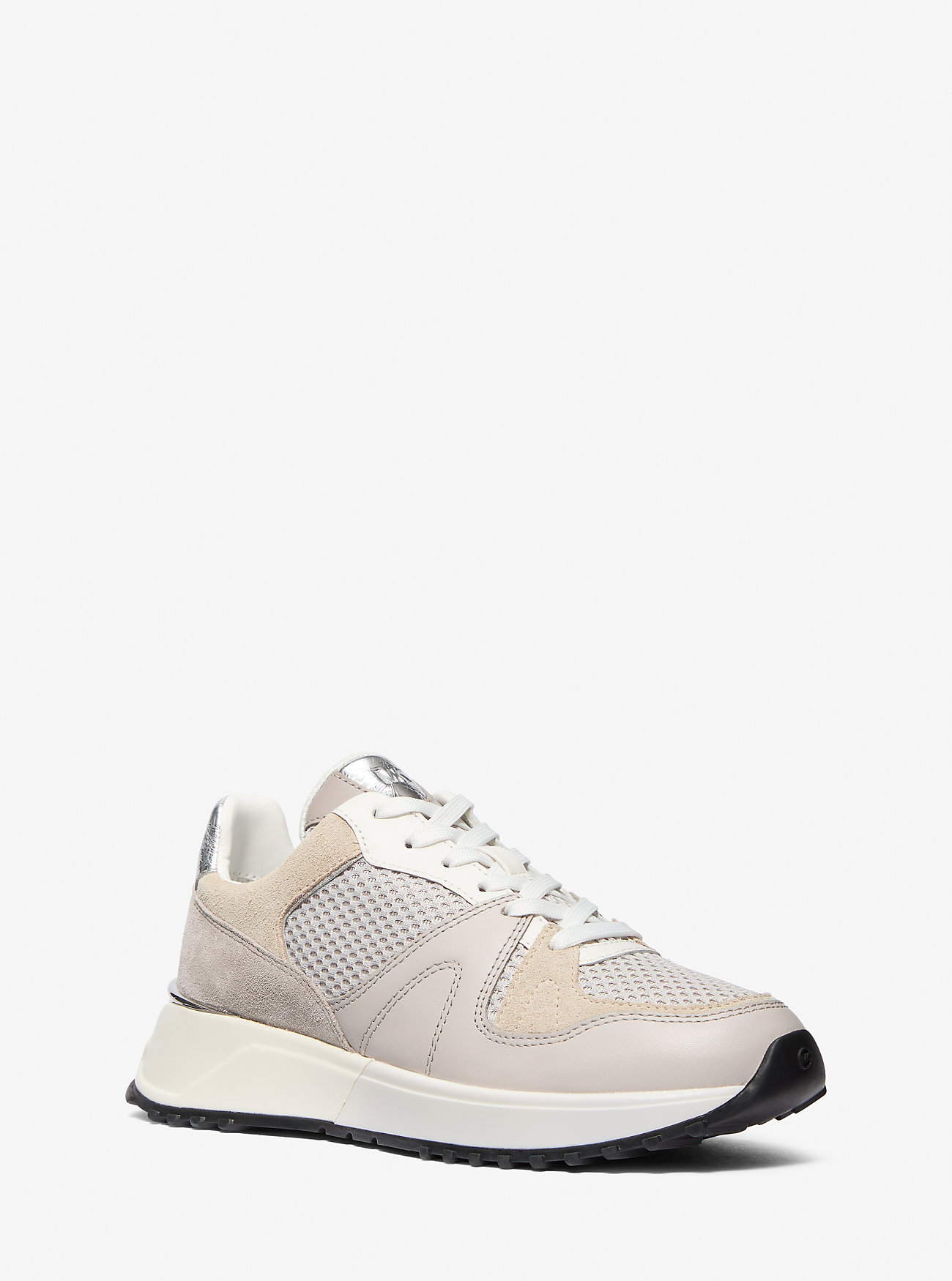 MK Sneaker Jaime Aus Materialmix - Grau - Michael Kors MK Sneaker Jaime Aus Materialmix - Grau - Michael Kors von MICHAEL Michael Kors