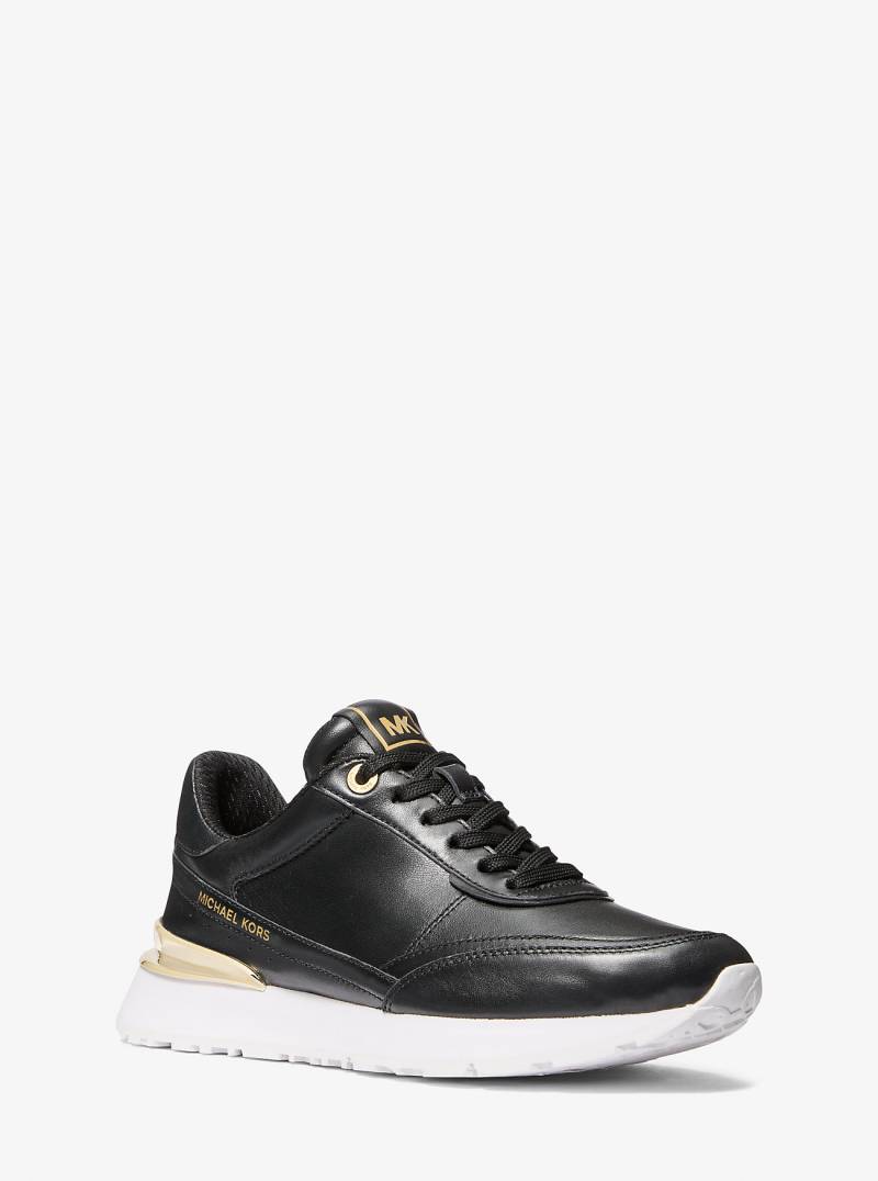 MK Sneaker Nova Aus Leder - Schwarz - Michael Kors von MICHAEL Michael Kors