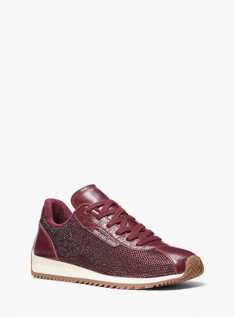 MK Sneaker Rhodes Aus Leder - Rot - Michael Kors von MICHAEL Michael Kors