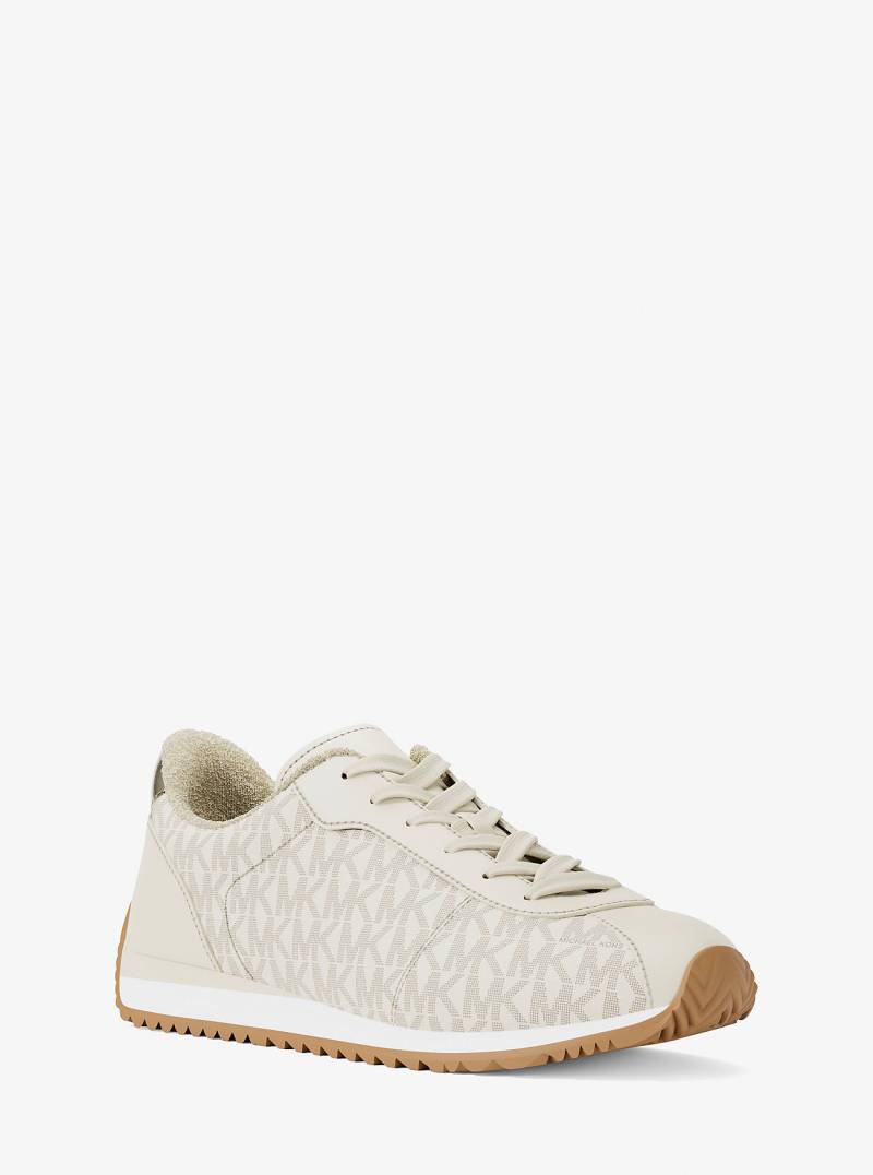 MK Sneaker Rhodes Mit Signature-Logomuster - Natur - Michael Kors von MICHAEL Michael Kors
