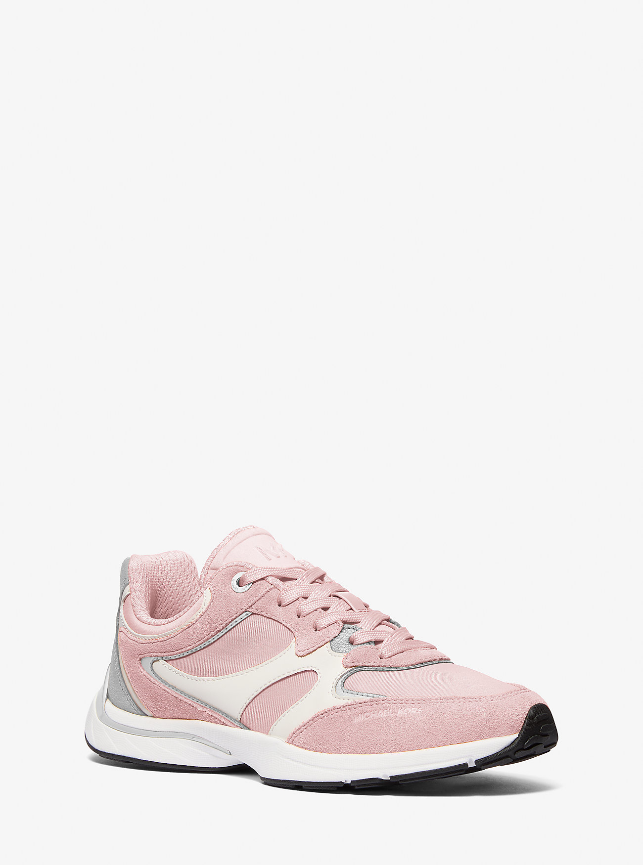 MK Sneaker Riley Aus Materialmix - Rosa - Michael Kors von MICHAEL Michael Kors