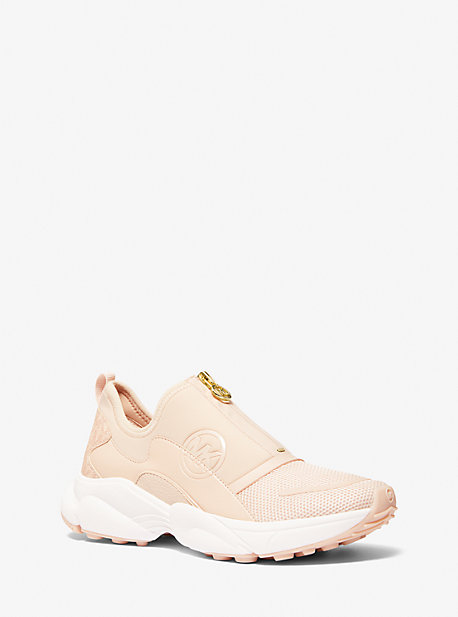 MK Sneaker Sami Aus Neopren Und Mesh Mit Reißverschluss - Rosa - Michael Kors von MICHAEL Michael Kors