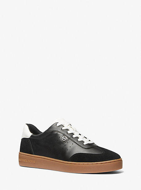 MK Sneaker Scotty Aus Leder - Schwarz(Schwarz) - Michael Kors von MICHAEL Michael Kors