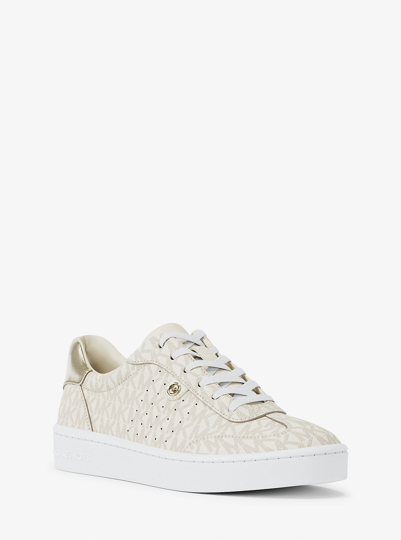 MK Sneaker Scotty Mit Signature-Logomuster - Natur - Michael Kors von MICHAEL Michael Kors