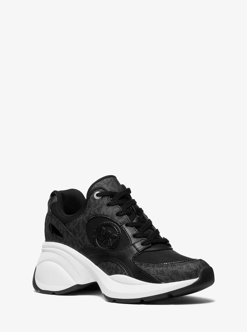 MK Sneaker Zuma Mit Signature-Logomuster - Schwarz - Michael Kors von MICHAEL Michael Kors