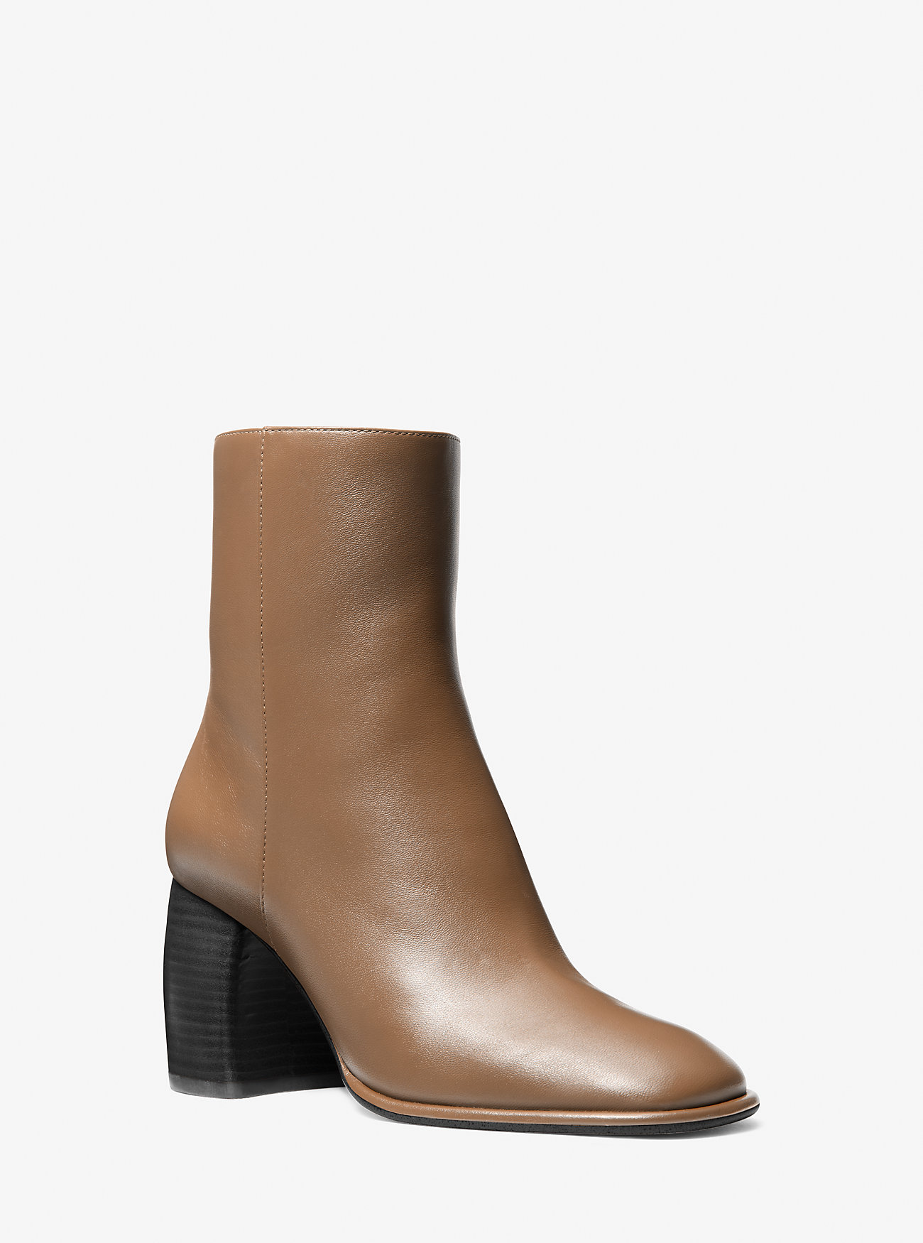 MK Stiefel Maude Aus Leder - Braun - Michael Kors MK Stiefel Maude Aus Leder - Braun - Michael Kors von MICHAEL Michael Kors