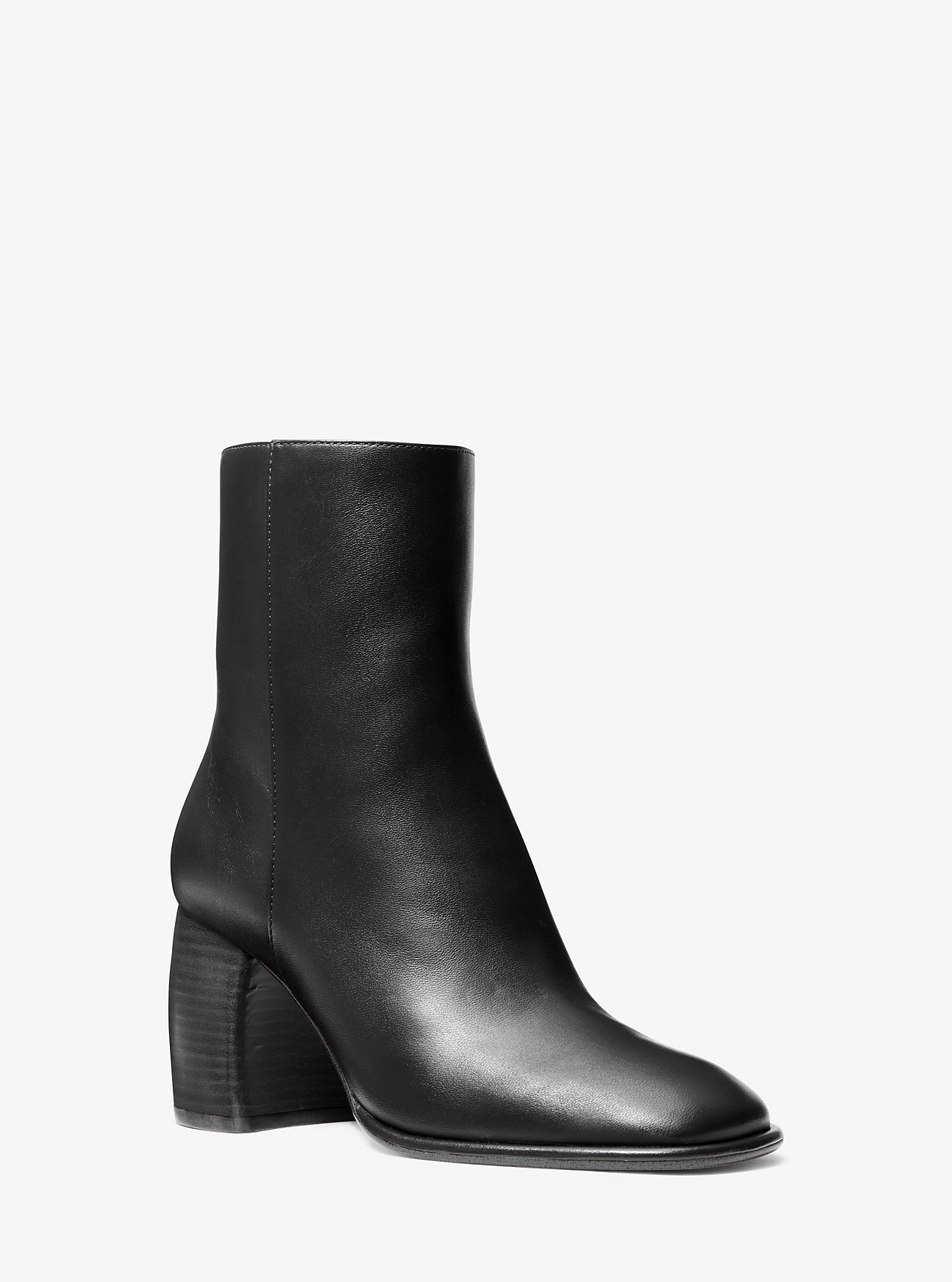 MK Stiefel Maude Aus Leder - Schwarz - Michael Kors MK Stiefel Maude Aus Leder - Schwarz - Michael Kors von MICHAEL Michael Kors