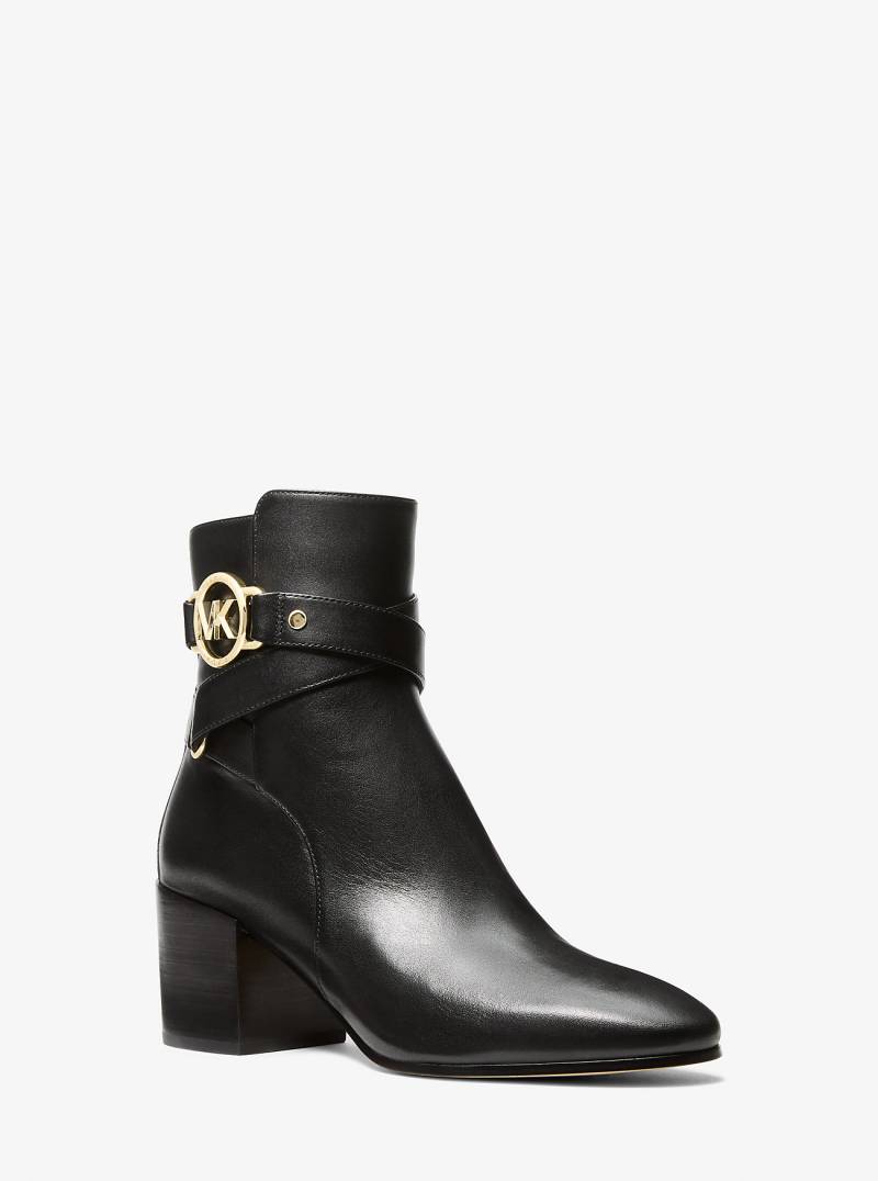 MK Stiefel Rory Aus Leder - Schwarz - Michael Kors von MICHAEL Michael Kors