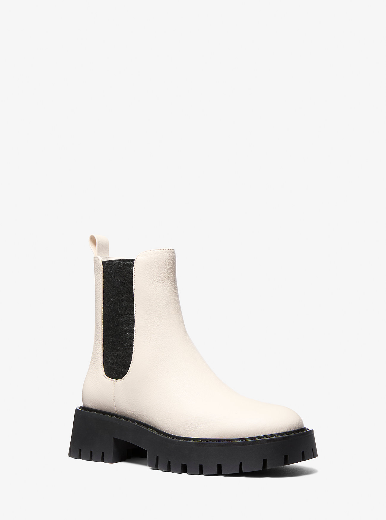 MK Stiefelette Asher Aus Leder - Natur - Michael Kors MK Stiefelette Asher Aus Leder - Natur - Michael Kors von MICHAEL Michael Kors