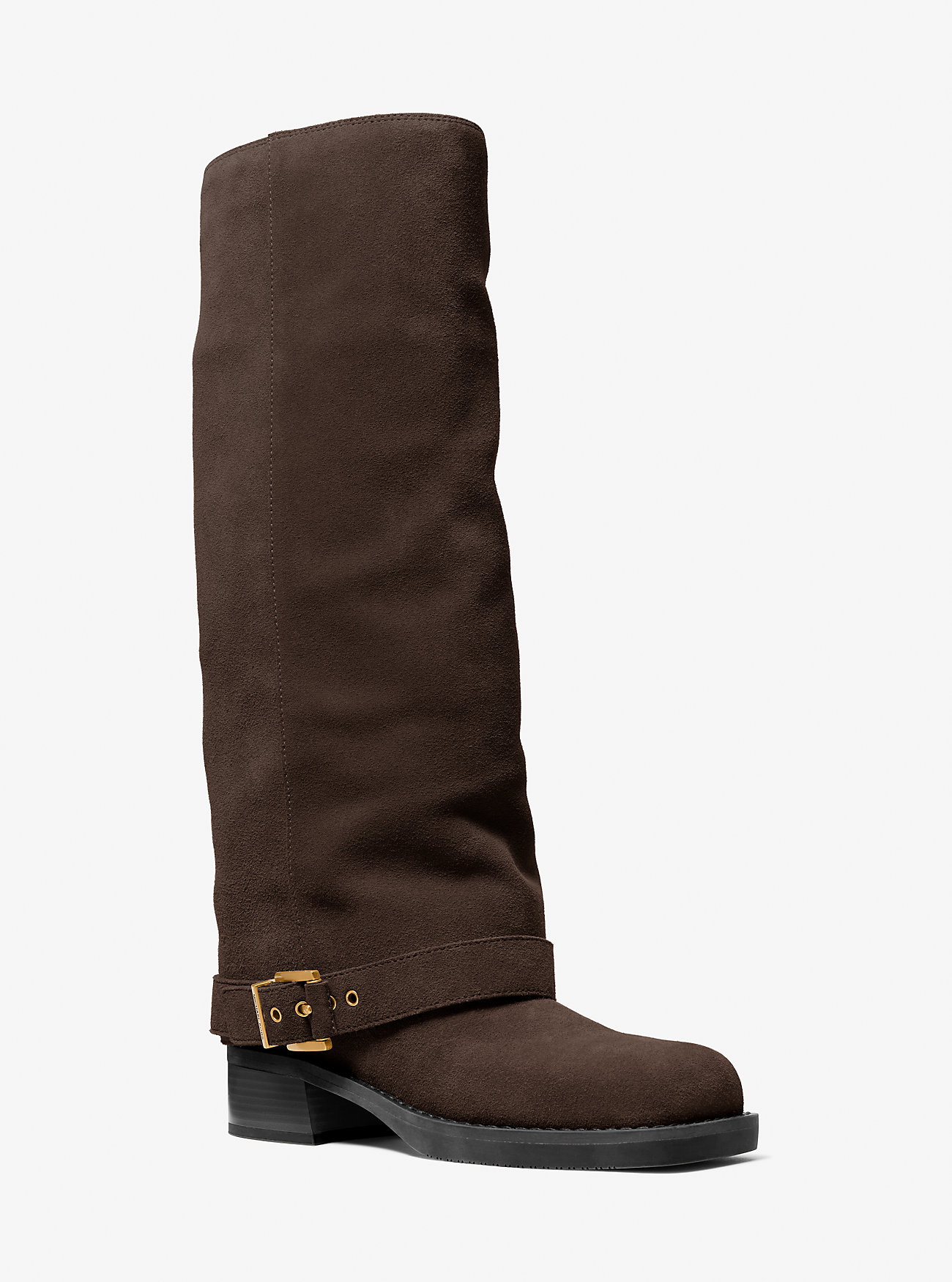 MK Stiefel Colby Aus Leder Und Signature-Logostoff - Braun - Michael Kors MK Stiefel Colby Aus Leder Und Signature-Logostoff - Braun - Michael Kors von MICHAEL Michael Kors