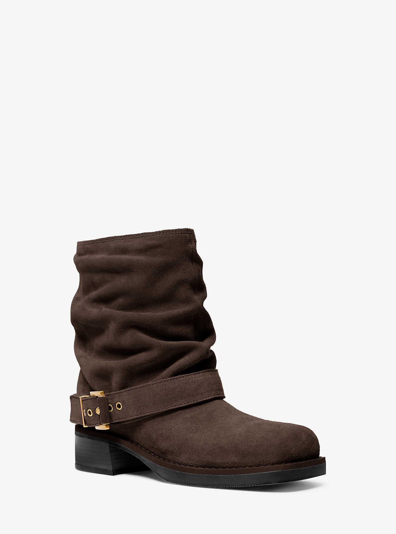 MK Stiefelette Colby Aus Leder Und Signature-Logostoff - Braun - Michael Kors MK Stiefelette Colby Aus Leder Und Signature-Logostoff - Braun - Michael Kors von MICHAEL Michael Kors