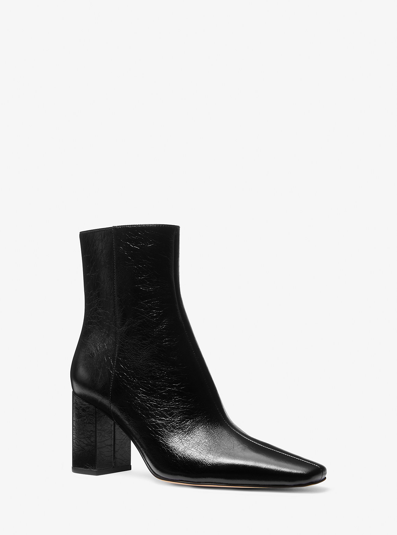 MK Stiefelette Elise Aus Leder - Schwarz - Michael Kors MK Stiefelette Elise Aus Leder - Schwarz - Michael Kors von MICHAEL Michael Kors