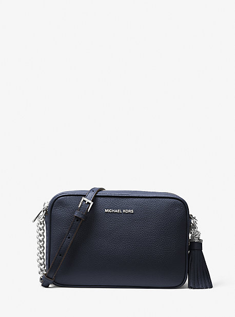 MK Umhängetasche Ginny Aus Leder - Blau - Michael Kors von MICHAEL Michael Kors