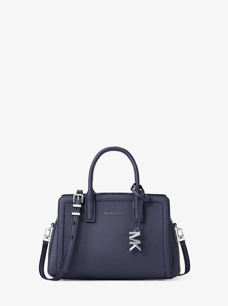 MK Umhängetasche Laila Extra-Small Aus Leder - Blau - Michael Kors von MICHAEL Michael Kors