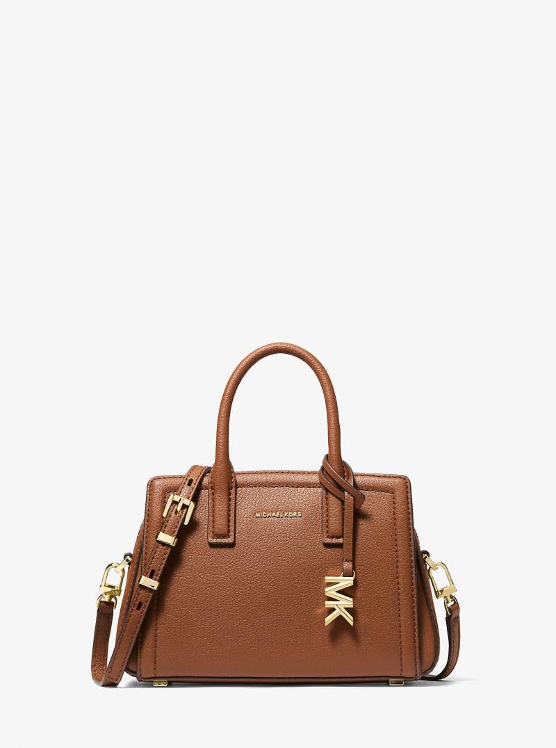 MK Umhängetasche Laila Extra-Small Aus Leder - Braun - Michael Kors von MICHAEL Michael Kors