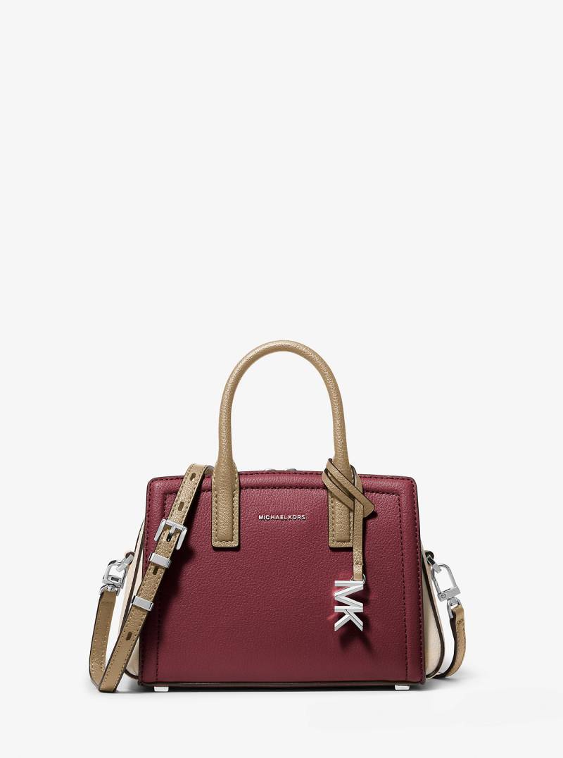 MK Umhängetasche Laila Extra-Small Aus Leder In Blockfarben - Rot - Michael Kors von MICHAEL Michael Kors