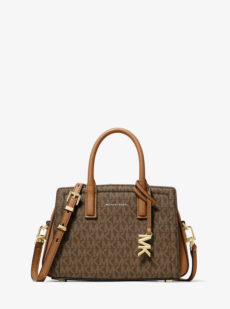 MK Umhängetasche Laila Extra-Small Mit Signature-Logomuster - Braun - Michael Kors von MICHAEL Michael Kors