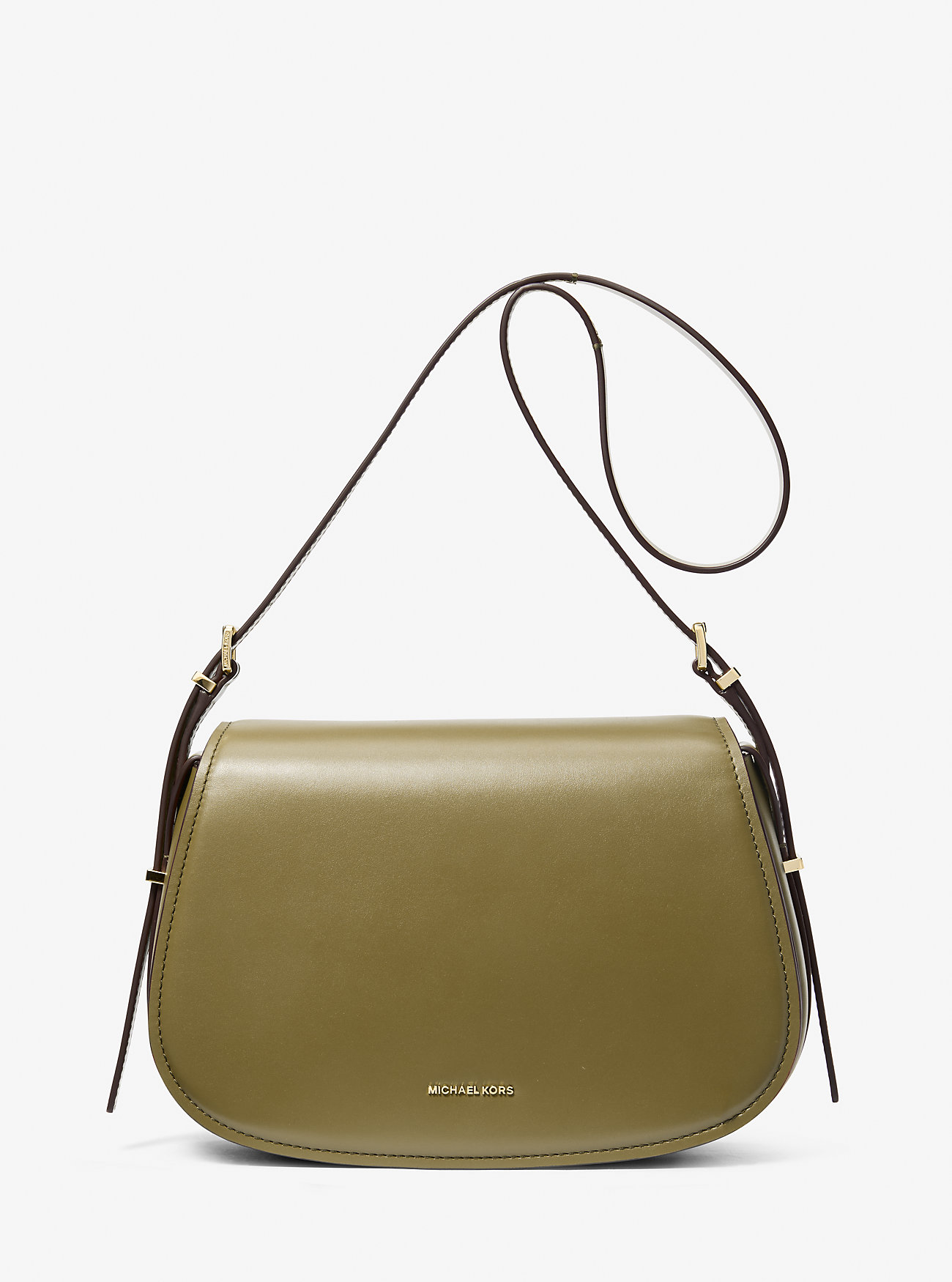 MK Umhängetasche Lydia Medium Aus Leder - Grün - Michael Kors von MICHAEL Michael Kors