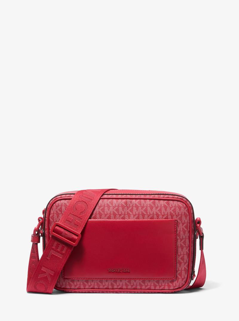 MK Umhängetasche Maeve Large Mit Signature-Logomuster - Rot - Michael Kors von MICHAEL Michael Kors