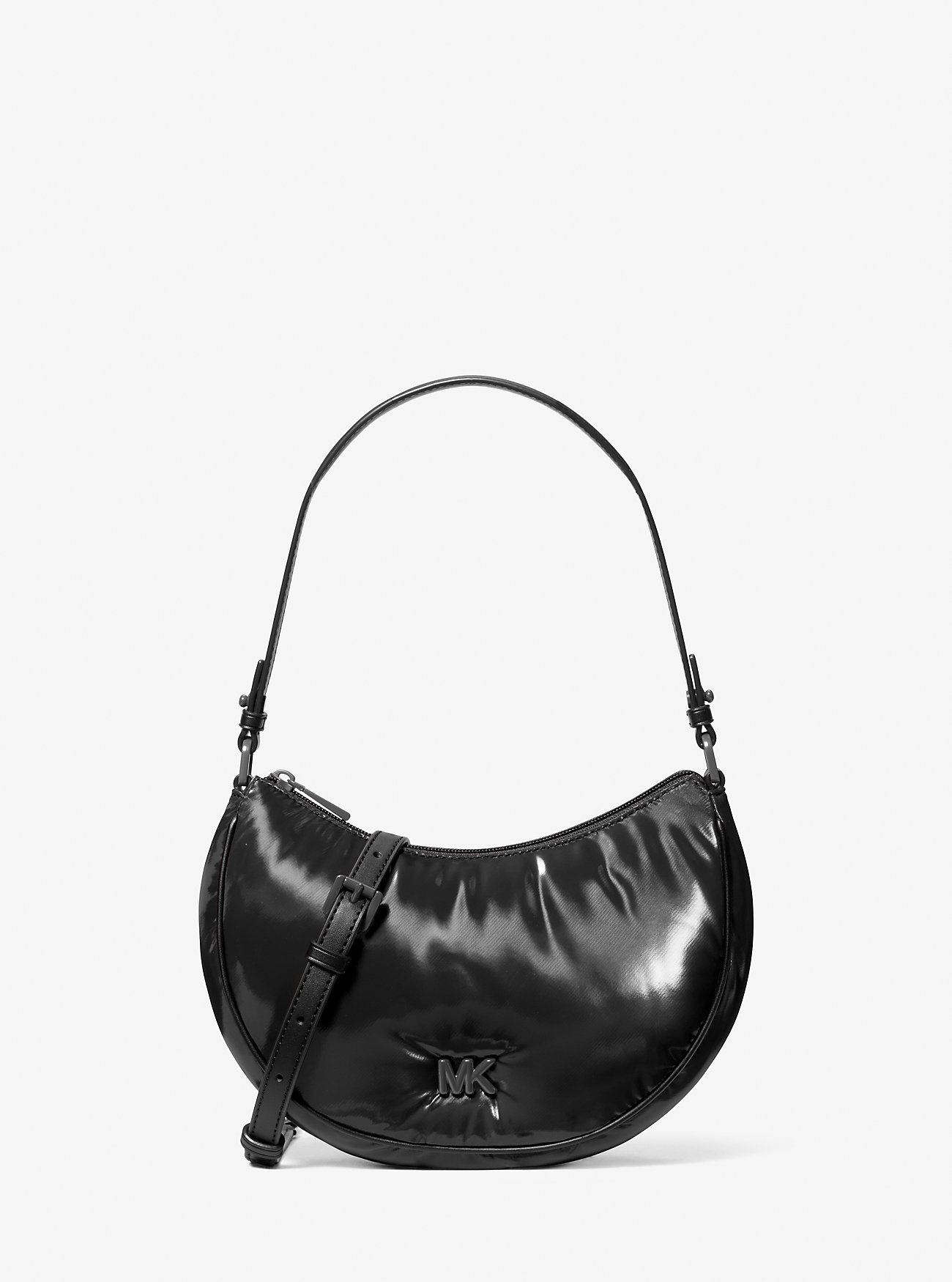 MK Wandelbare, Bauschige Pochette Kyla Small - Schwarz - Michael Kors von MICHAEL Michael Kors