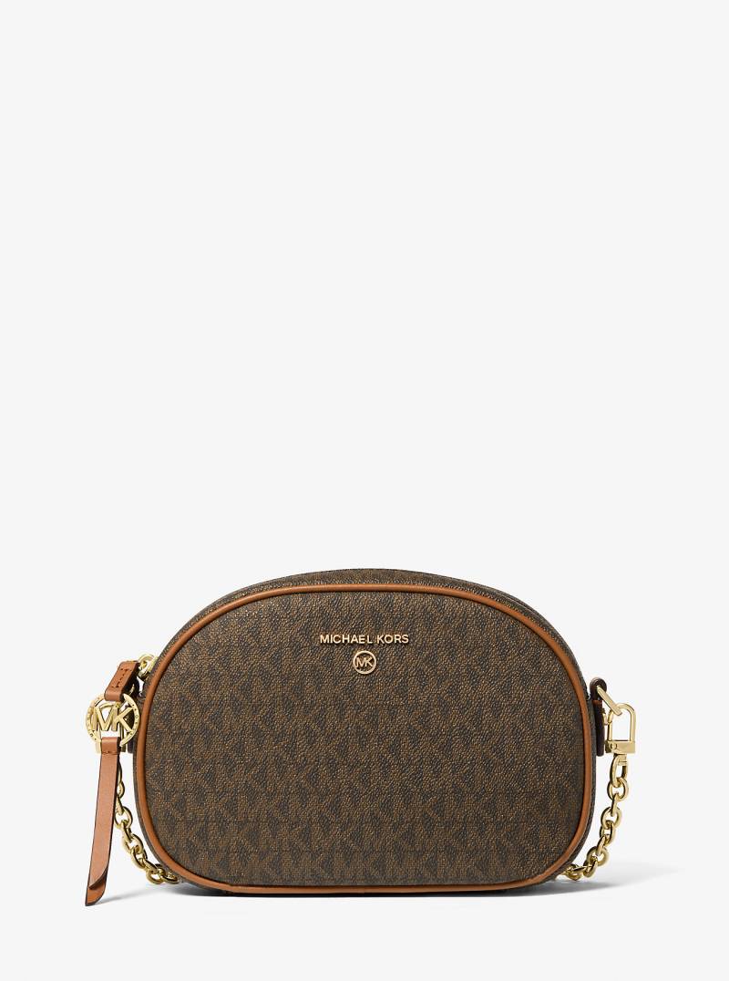 MK Wandelbare Kameratasche Jet Set Small Mit Logo - Braun - Michael Kors von MICHAEL Michael Kors