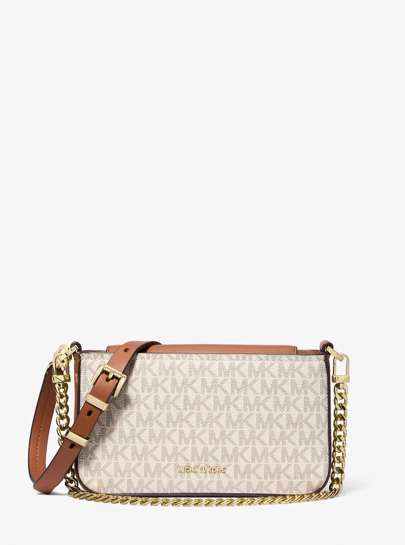 MK Wandelbare Pochette Bryant Small Mit Signature-Logomuster - Natur - Michael Kors von MICHAEL Michael Kors